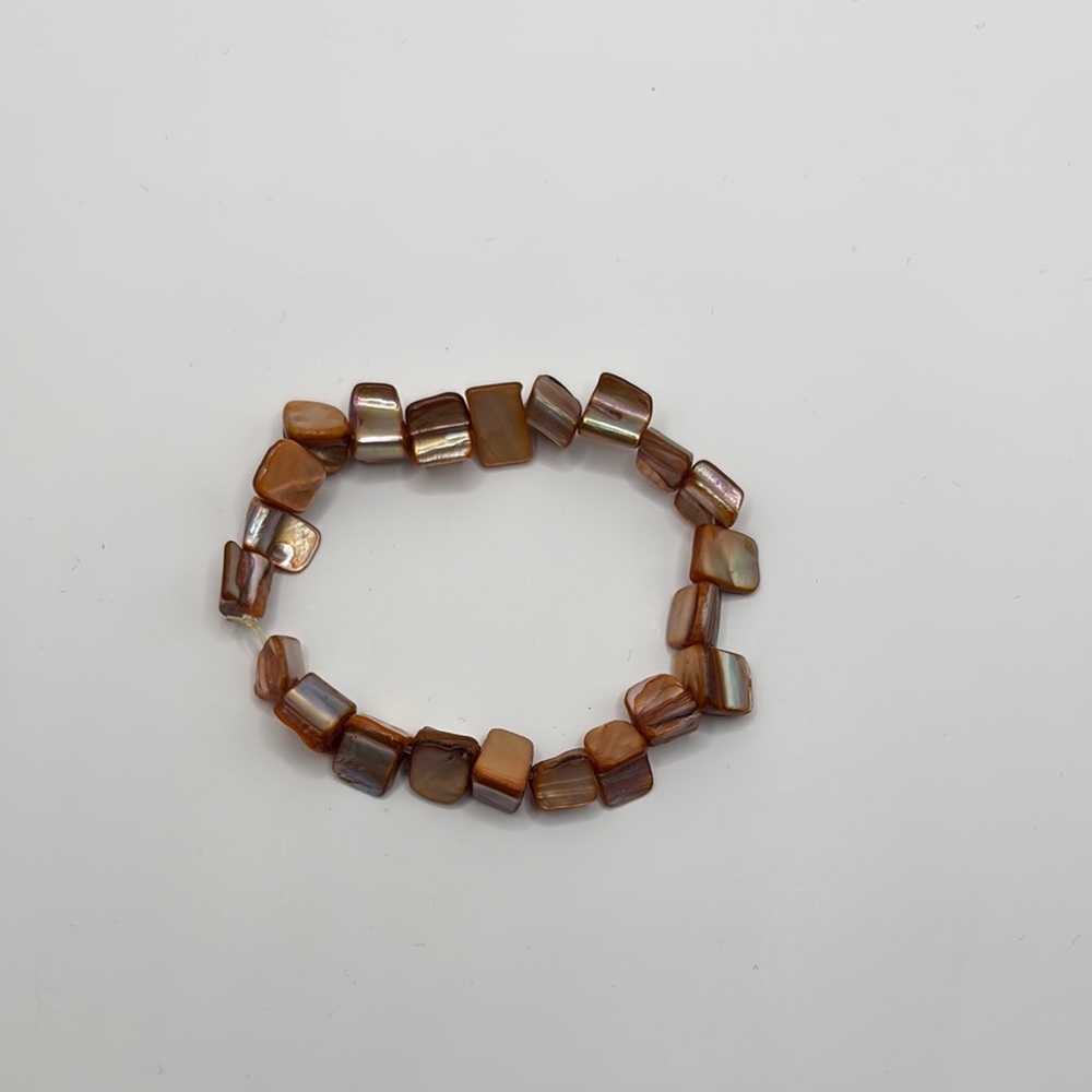 Elegant Brown Shell Bracelet